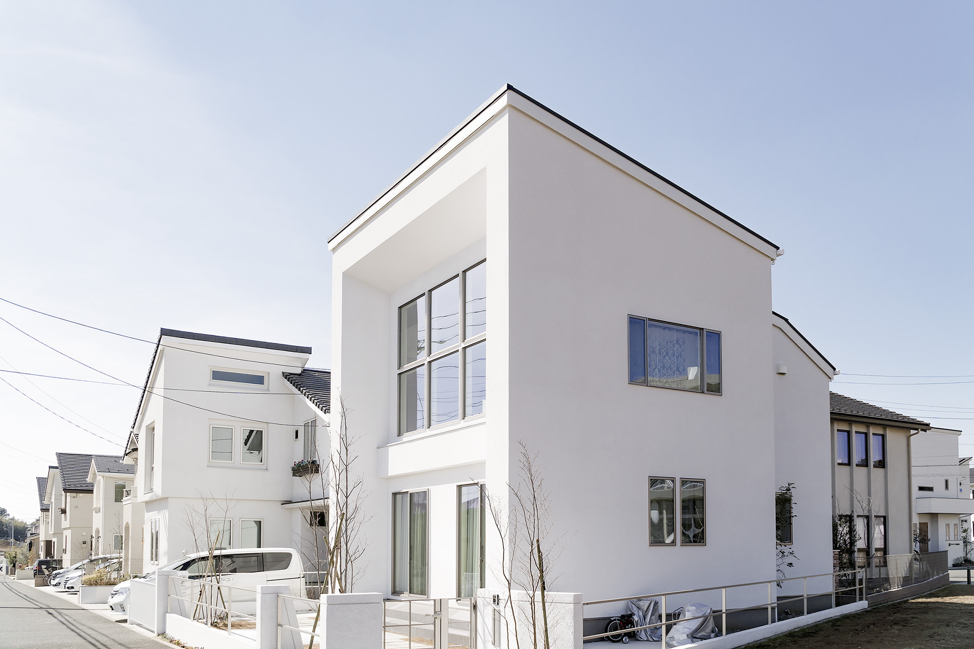 家を購入する背景画像